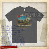 John E. Amos Power Plant 1971 Vintage Men's T-Shirt