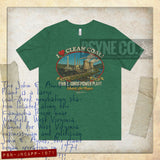 John E. Amos Power Plant 1971 Vintage Men's T-Shirt