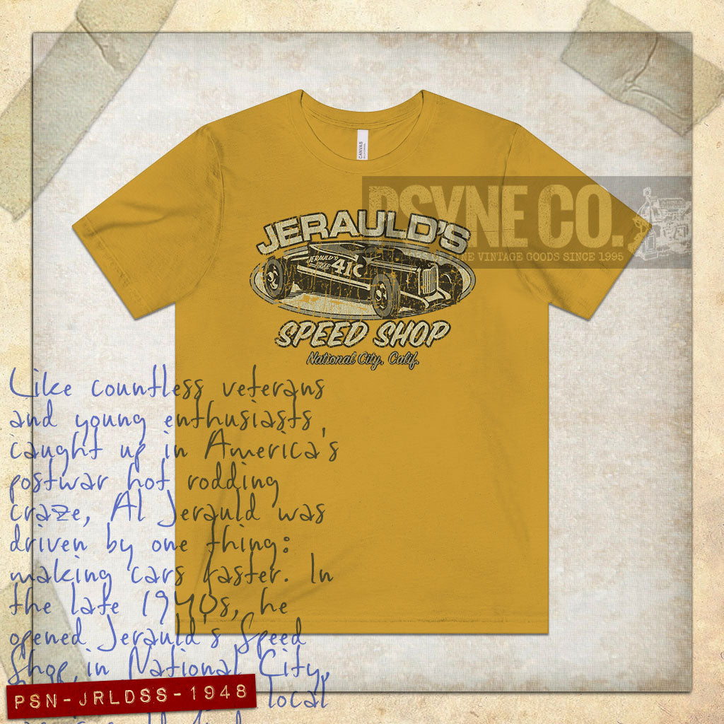 Jerauld's Speed Shop 1948 Vintage Men's T-Shirt