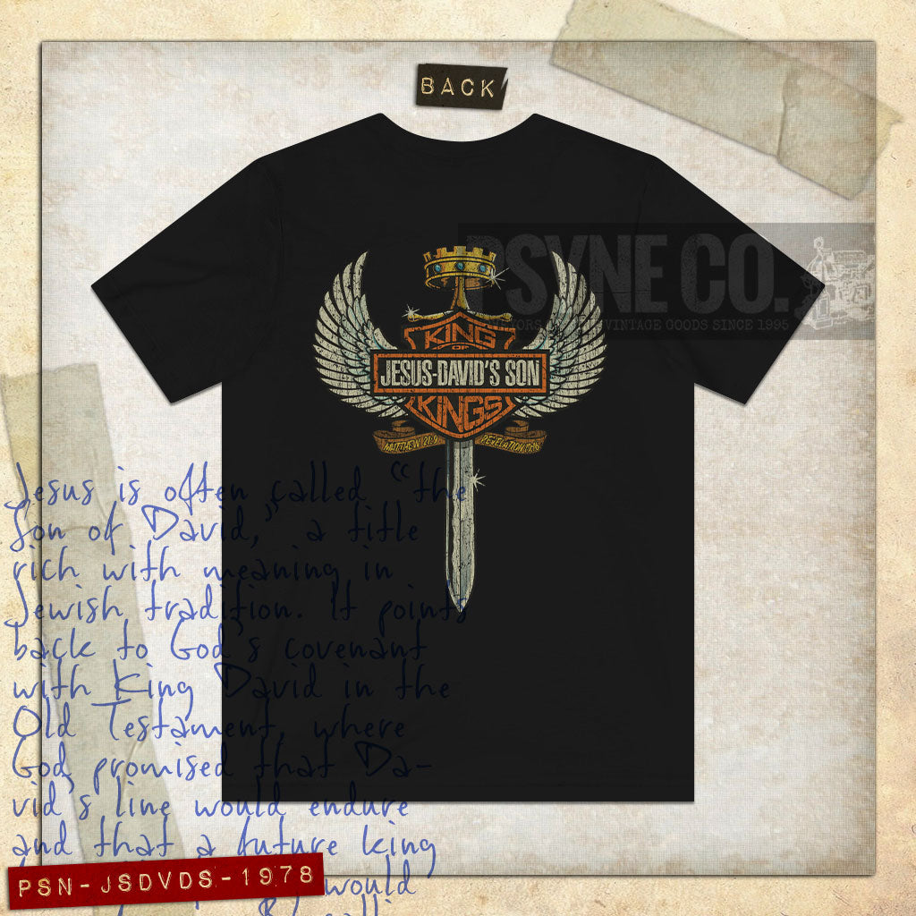 Jesus David's Son 1978 F/B Vintage Men's T-Shirt