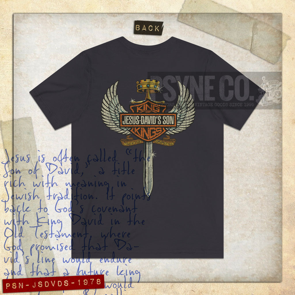 Jesus David's Son 1978 F/B Vintage Men's T-Shirt