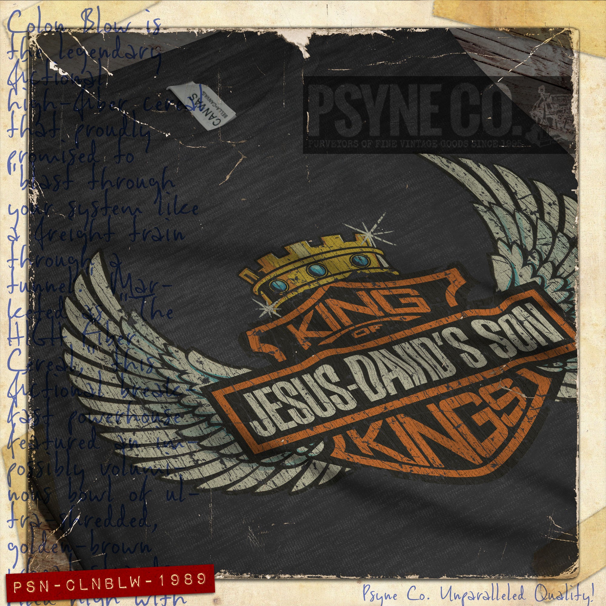 Jesus David's Son 1978 Vintage Men's T-Shirt