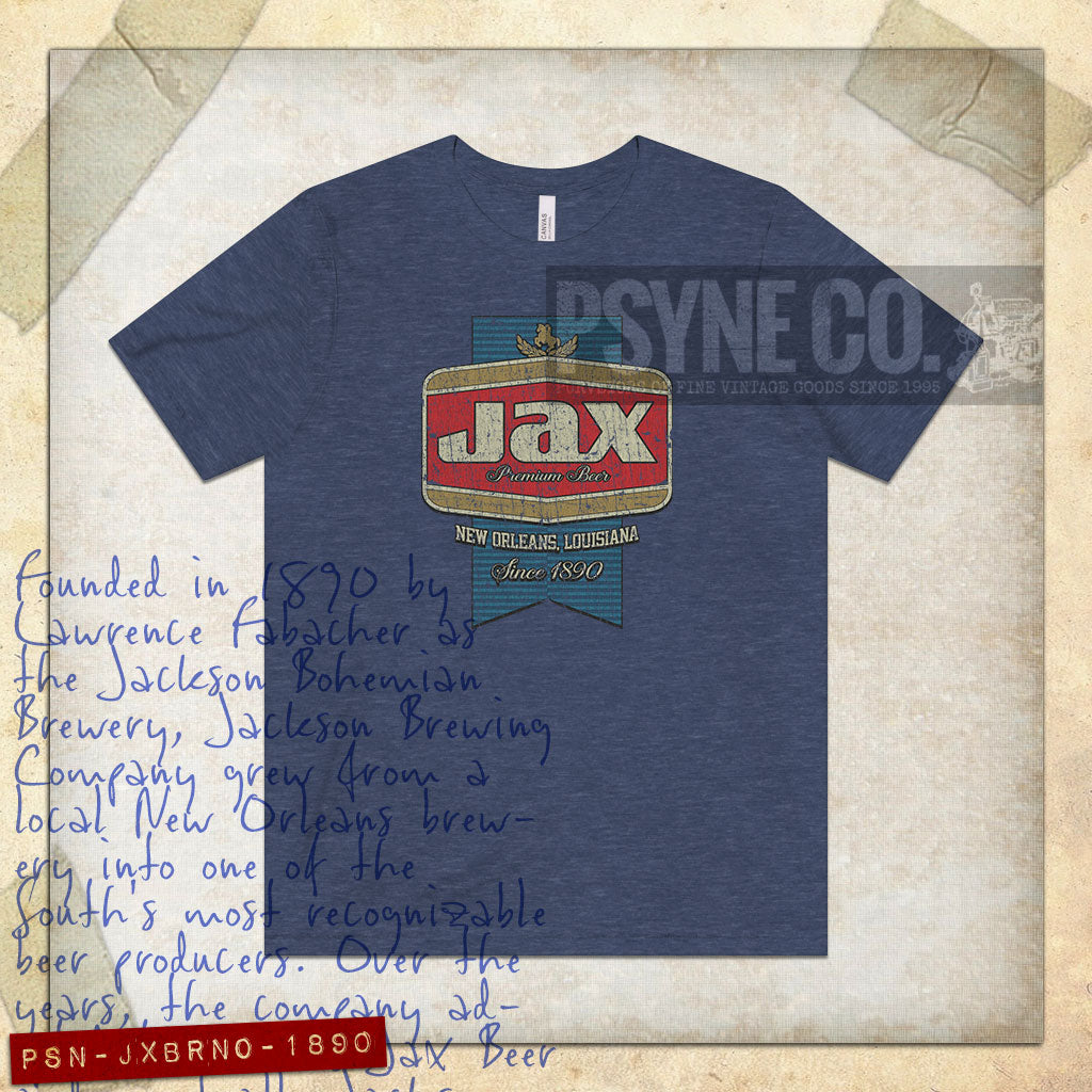 Jax Beer New Orleans 1890 Vintage Men's T-Shirt
