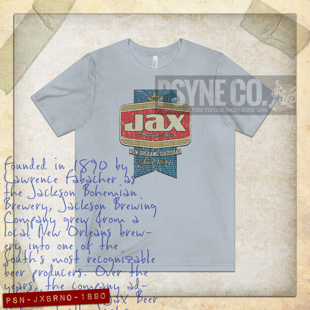 Jax Beer New Orleans 1890 Vintage Men's T-Shirt