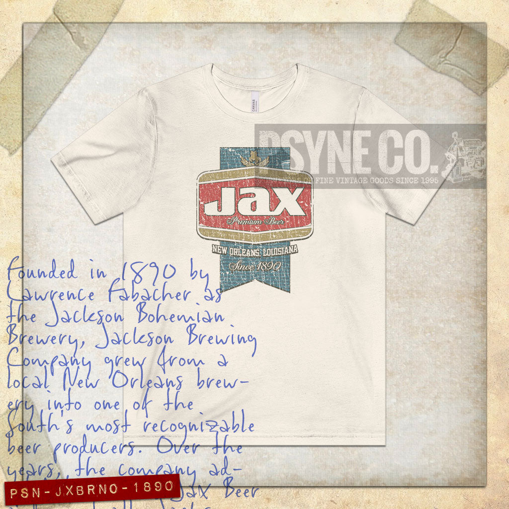 Jax Beer New Orleans 1890 Vintage Men's T-Shirt