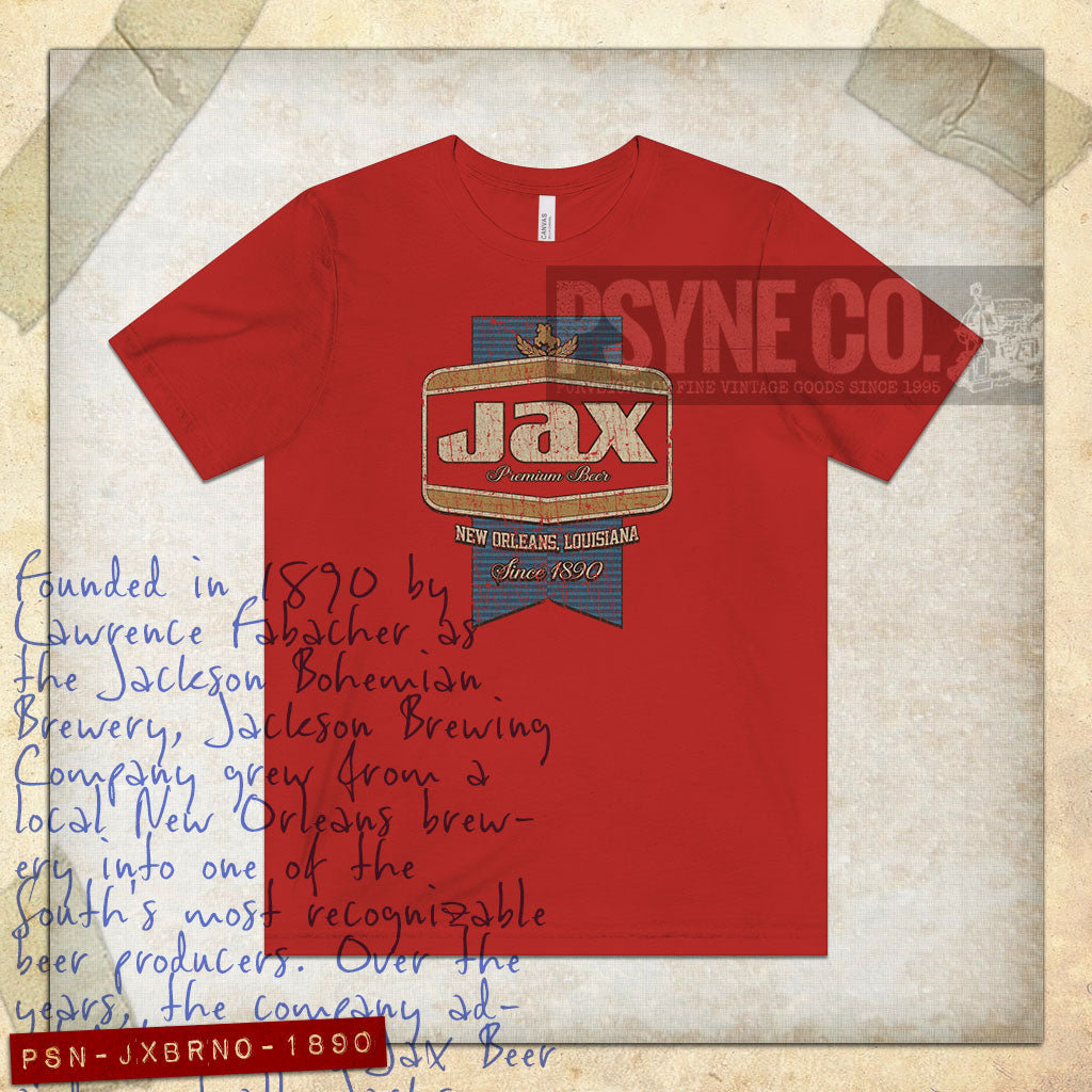Jax Beer New Orleans 1890 Vintage Men's T-Shirt