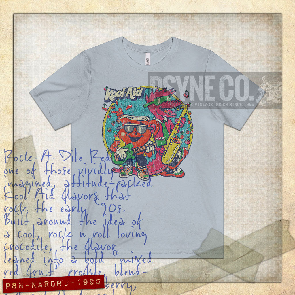 Rock-A-Dile Red Jam 1990 Vintage Men's T-Shirt