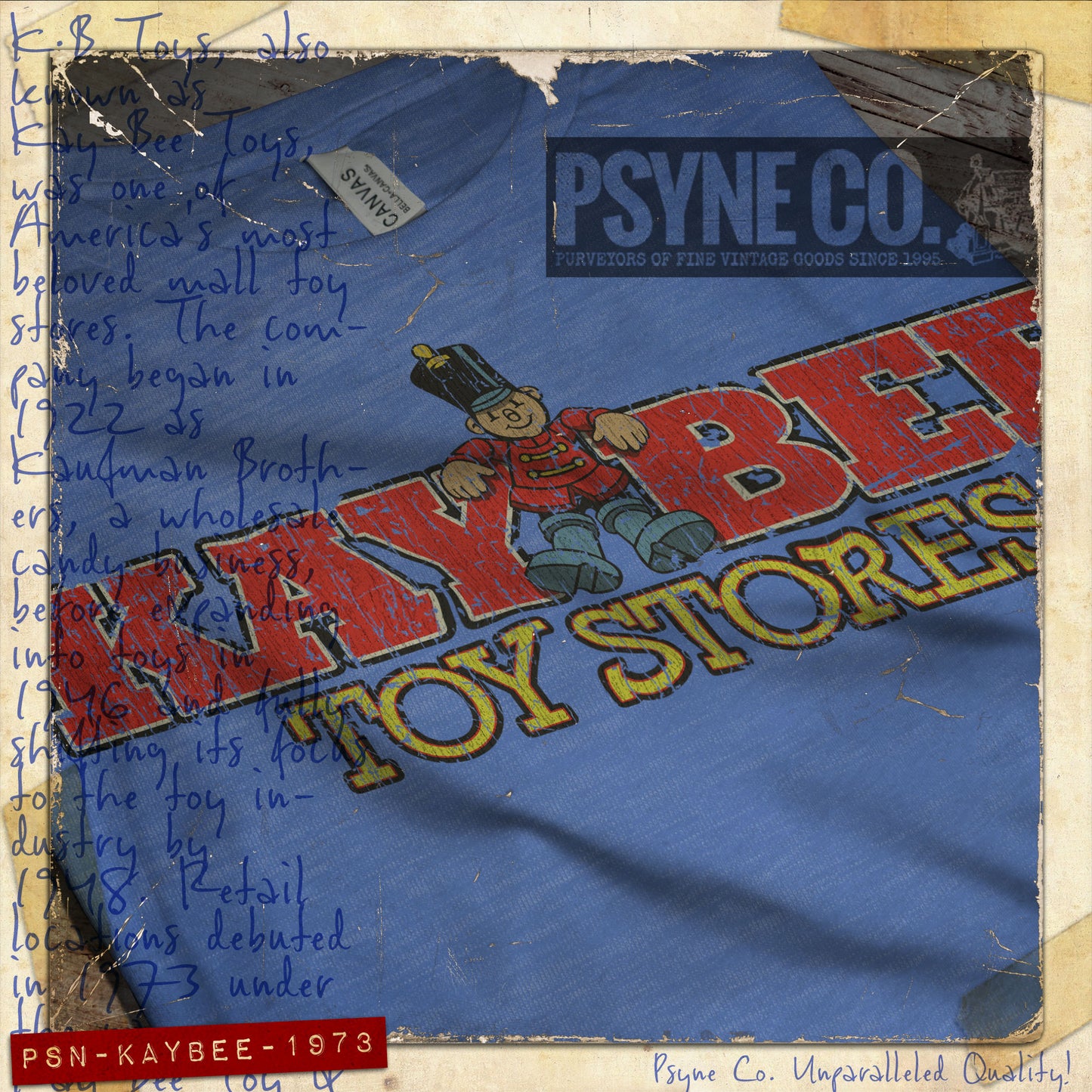Kay-Bee Toys 1973 Vintage Men’s T-Shirt