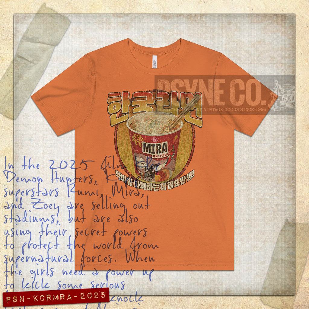 KDH Korean Cup Ramen Mira 2025 Vintage Men's T-Shirt