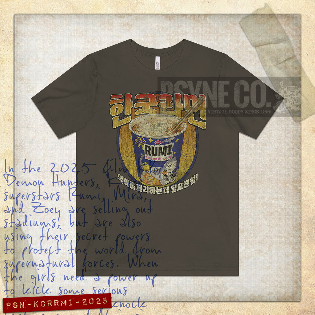 KDH Korean Cup Ramen Rumi 2025 Vintage Men's T-Shirt