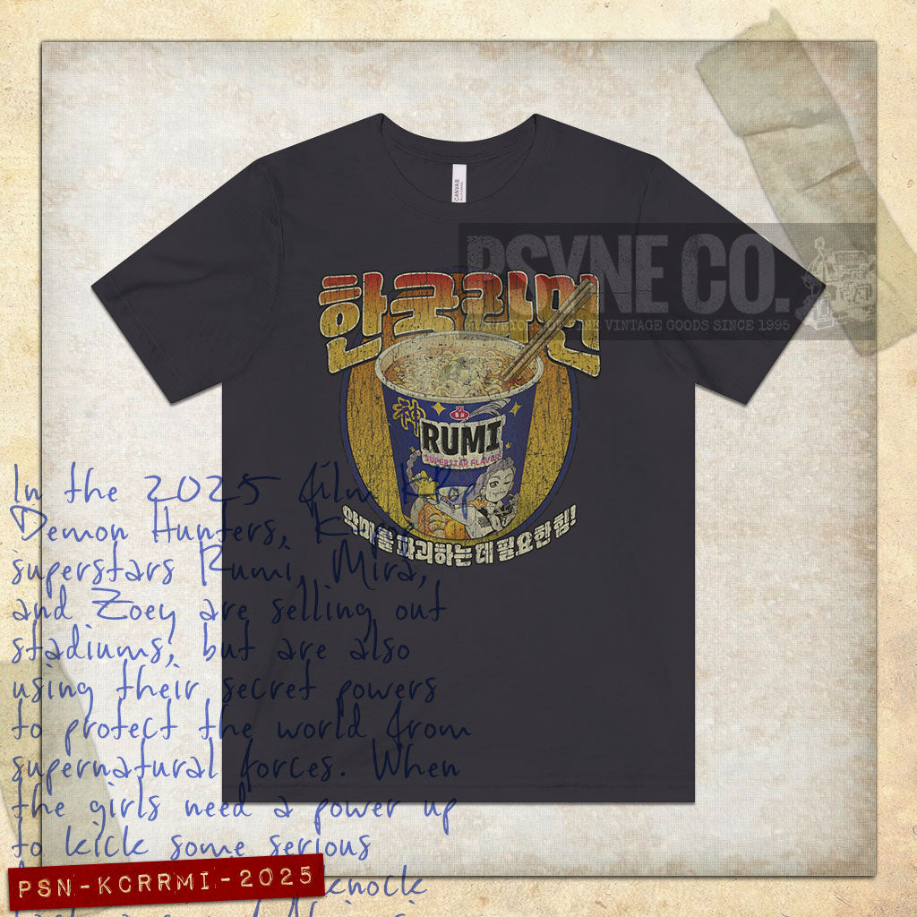 KDH Korean Cup Ramen Rumi 2025 Vintage Men's T-Shirt
