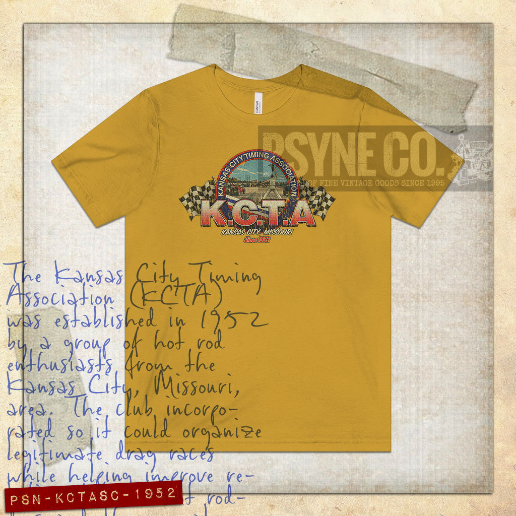 Kansas City Timing Association 1952 Vintage Men's T-Shirt