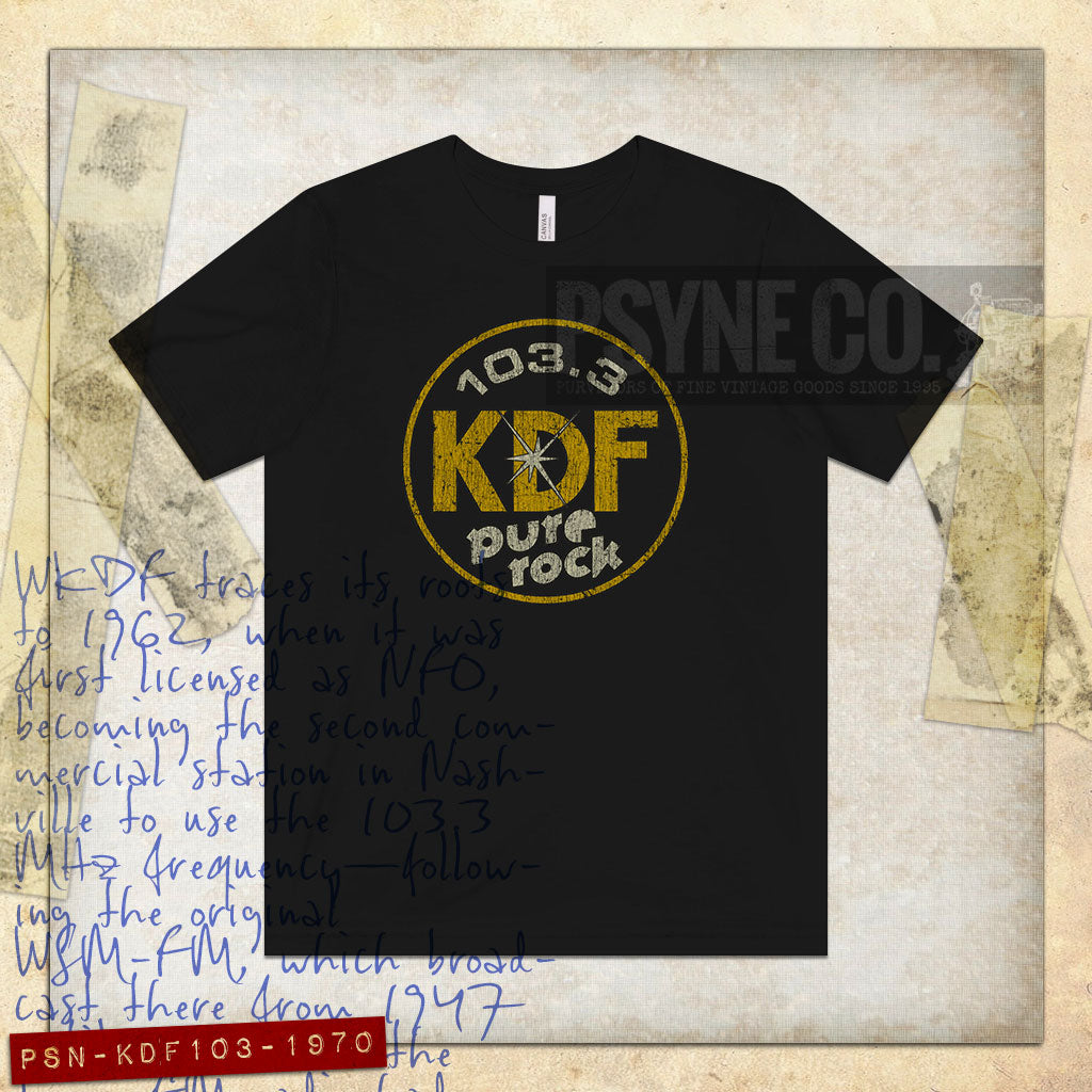 KDF 103 Pure Rock 1970 Vintage Men's T-Shirt