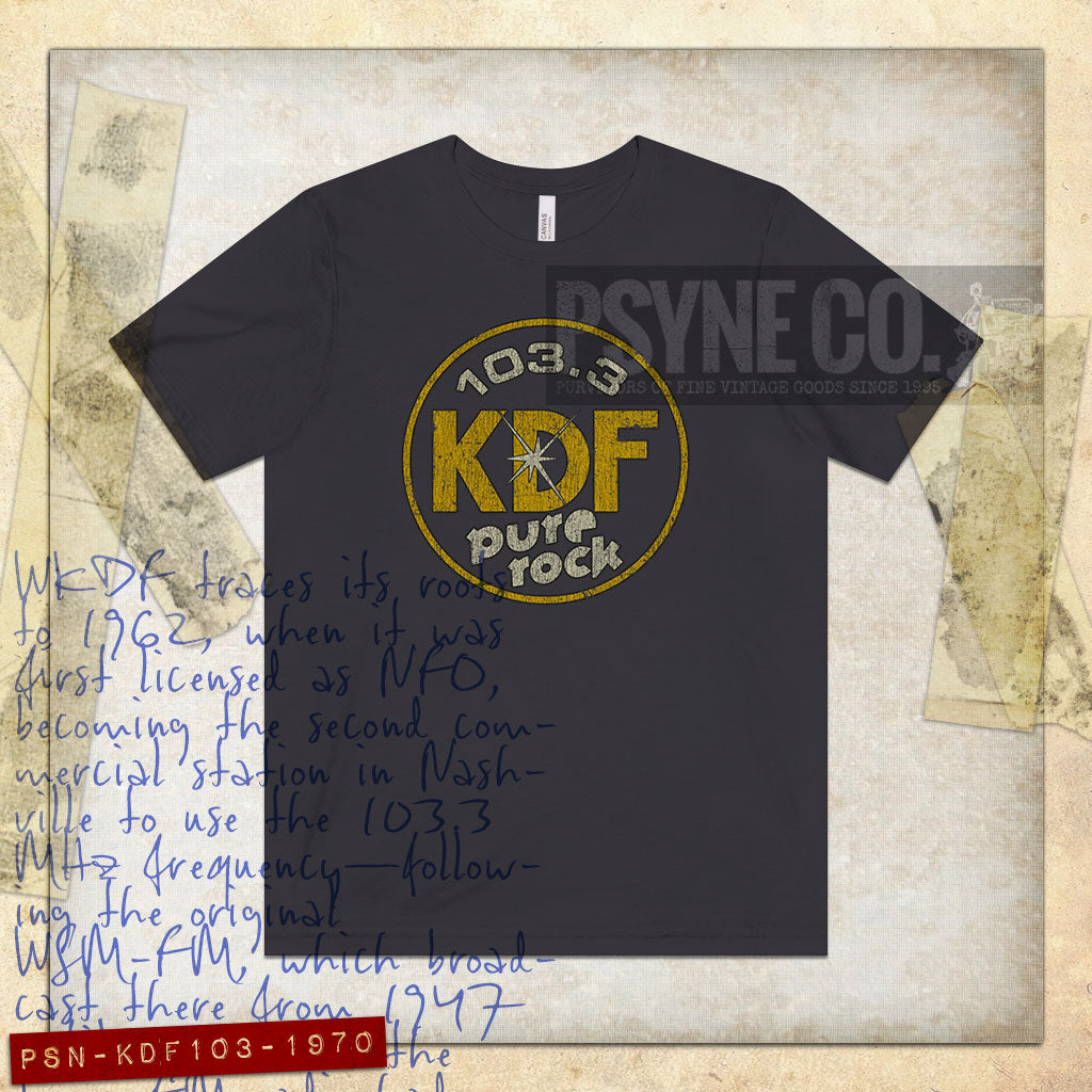 KDF 103 Pure Rock 1970 Vintage Men's T-Shirt