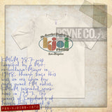 KJOI FM 99 Los Angeles 1990 Vintage Men's T-Shirt