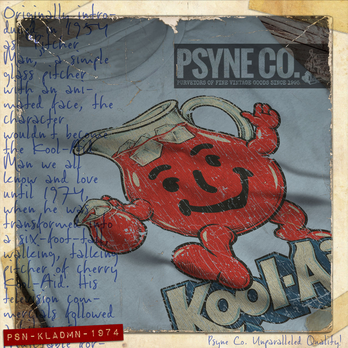 Kool-Aid Man 1974 Vintage Women's T-Shirt