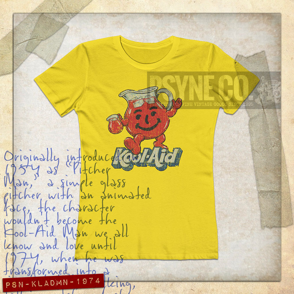 Kool-Aid Man 1974 Vintage Women's T-Shirt
