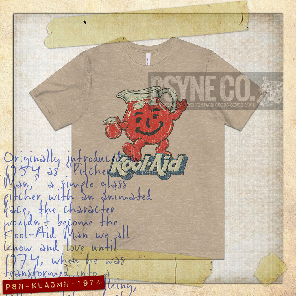 Kool-Aid Man 1974 Vintage Men's T-Shirt