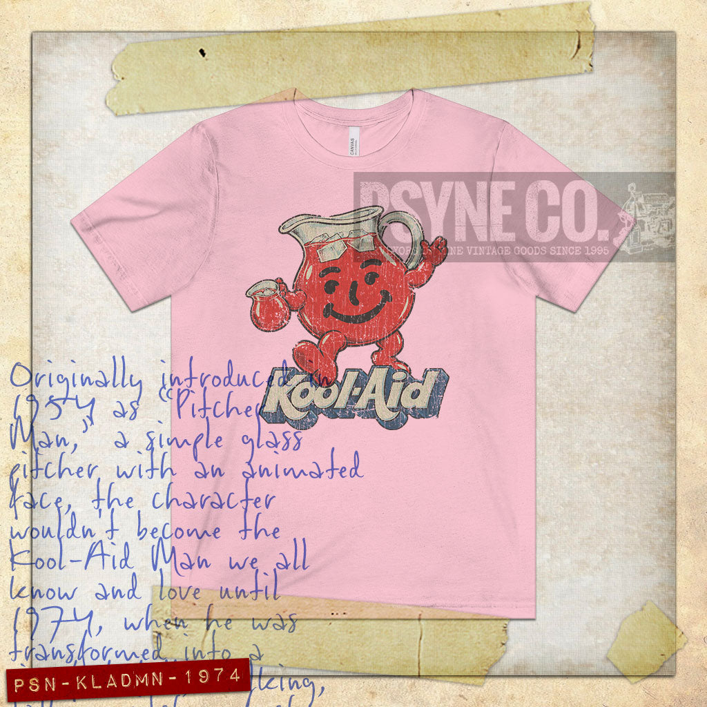 Kool-Aid Man 1974 Vintage Men's T-Shirt