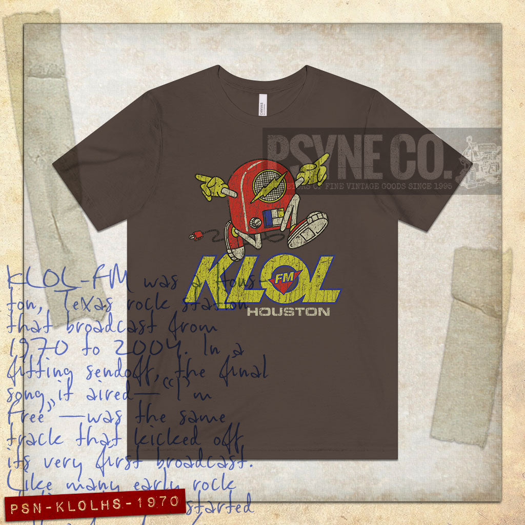 KLOL FM Houston 1970 Vintage Men's T-Shirt