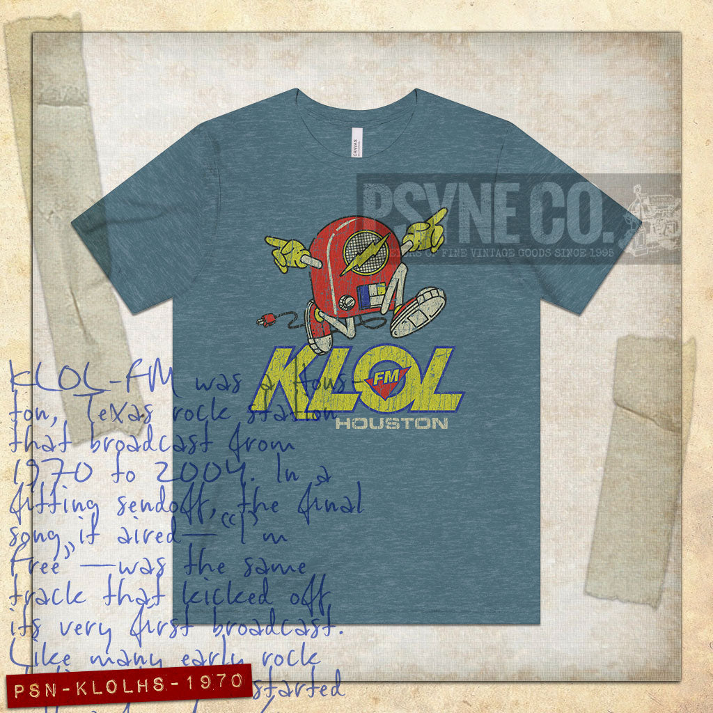 KLOL FM Houston 1970 Vintage Men's T-Shirt