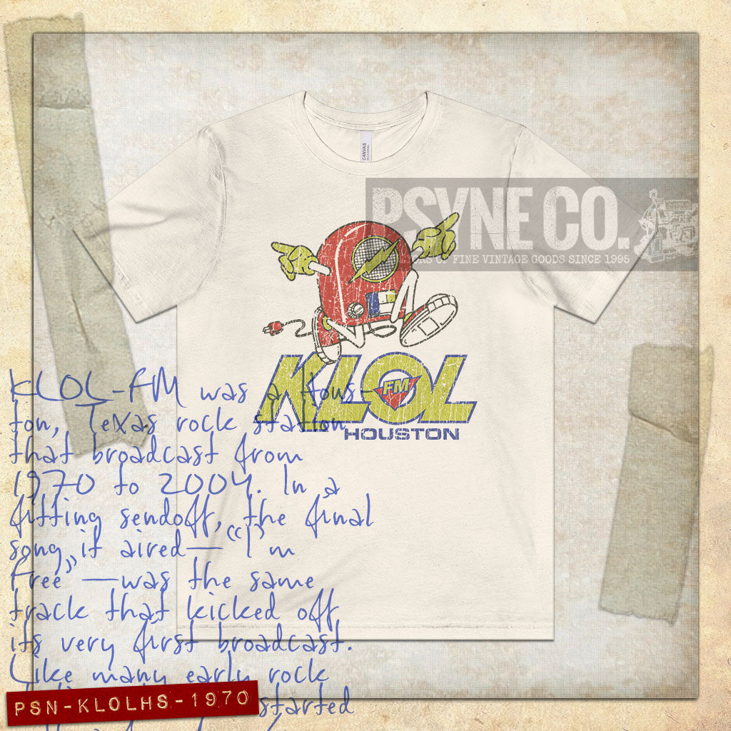 KLOL FM Houston 1970 Vintage Men's T-Shirt