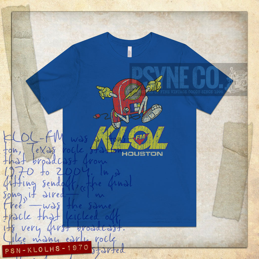 KLOL FM Houston 1970 Vintage Men's T-Shirt