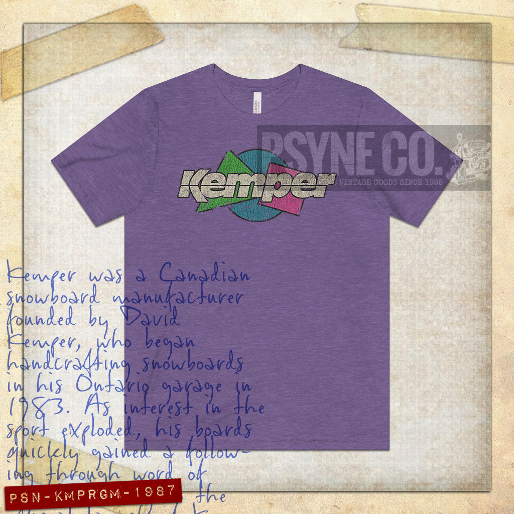 Kemper Geometric 1987 Vintage Men’s T-Shirt