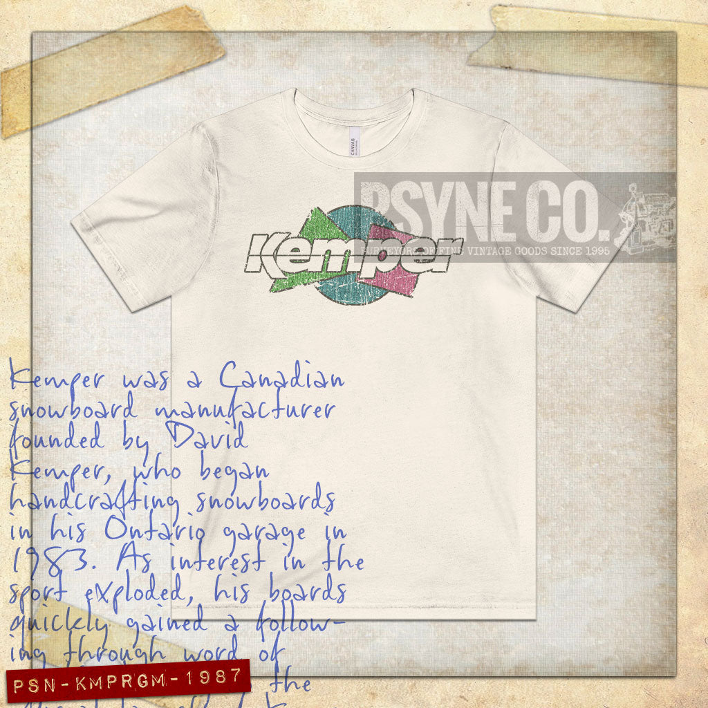 Kemper Geometric 1987 Vintage Men’s T-Shirt