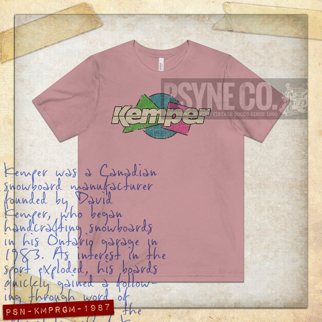 Kemper Geometric 1987 Vintage Men’s T-Shirt