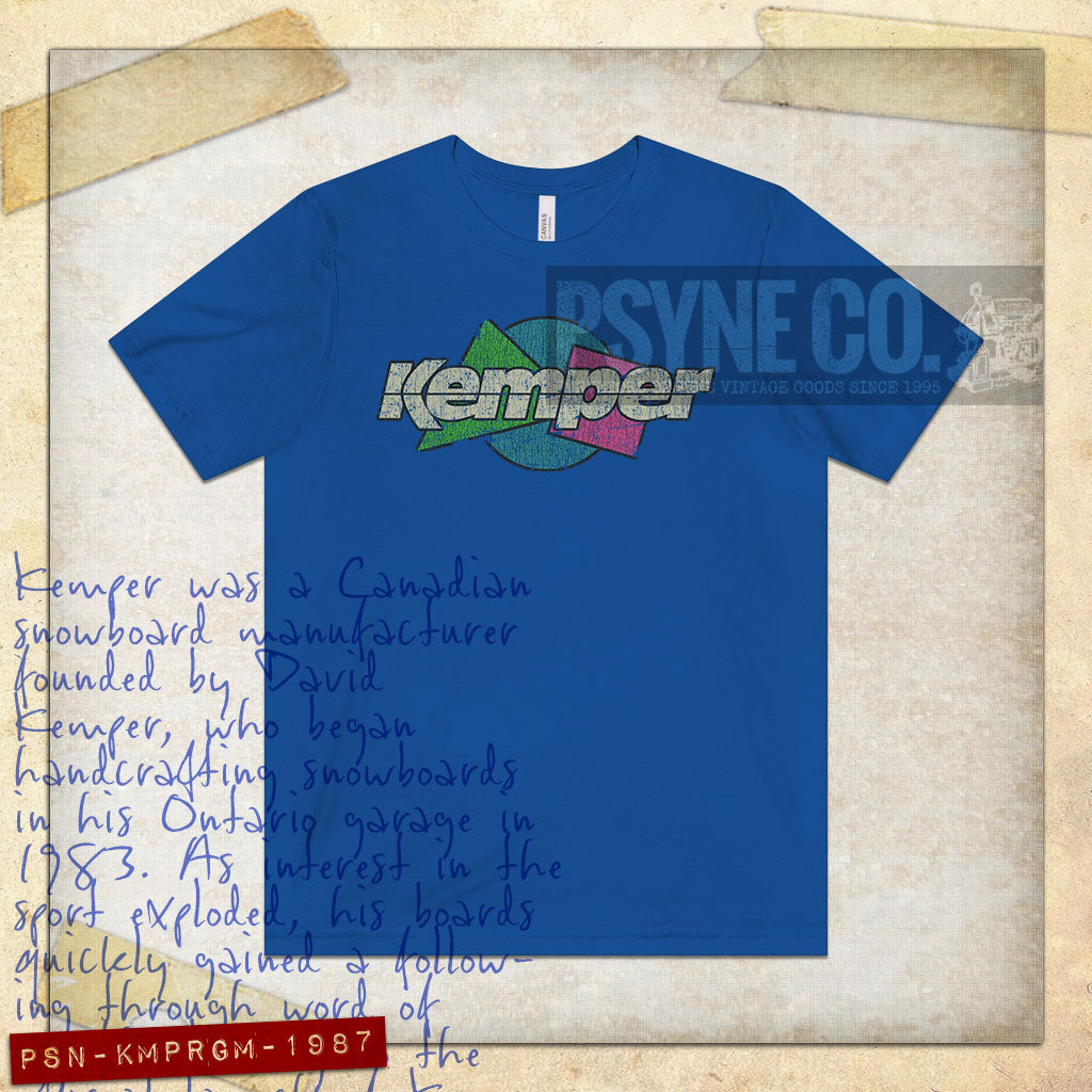 Kemper Geometric 1987 Vintage Men’s T-Shirt