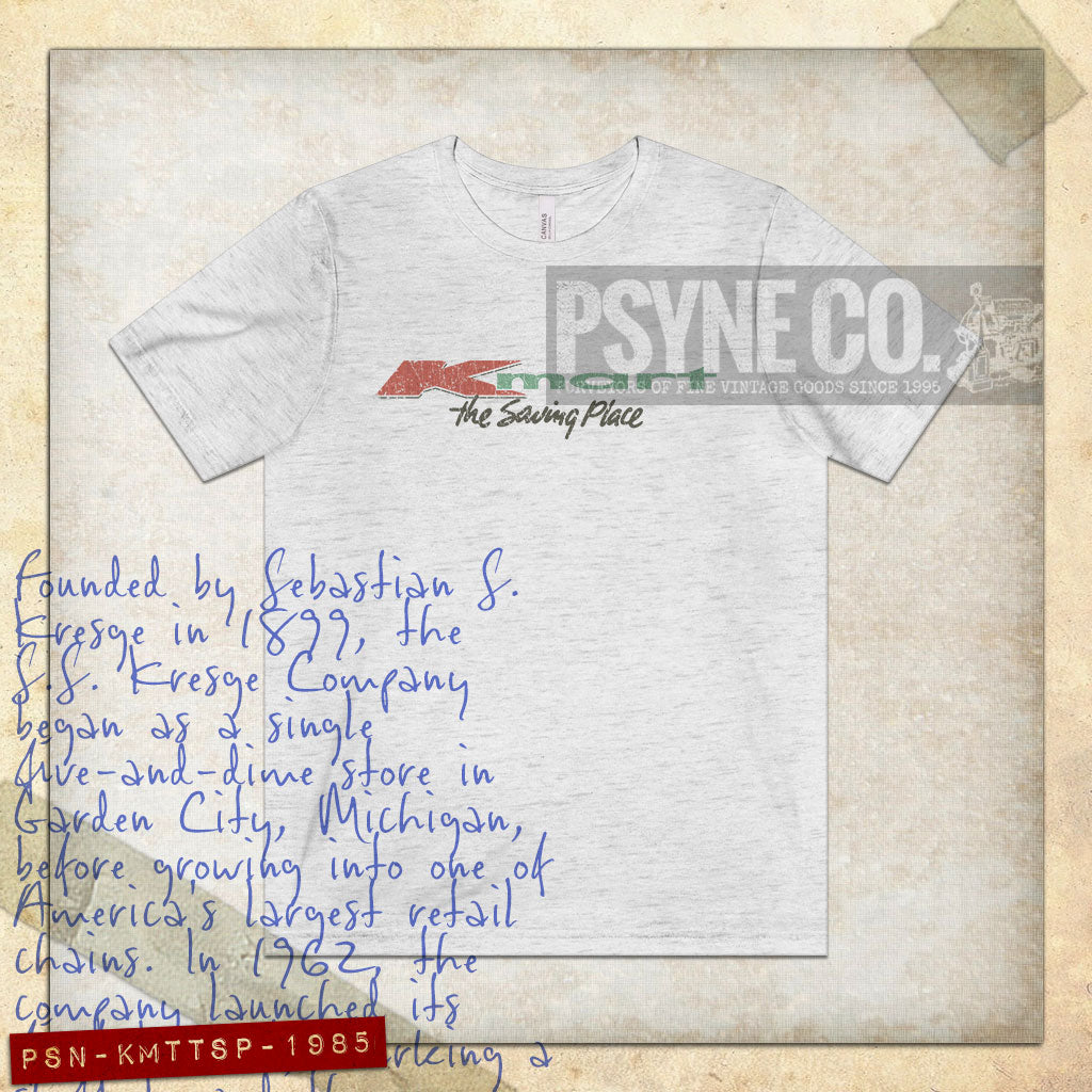 Kmart - The Savings Place 1985 Vintage Men's T-Shirt