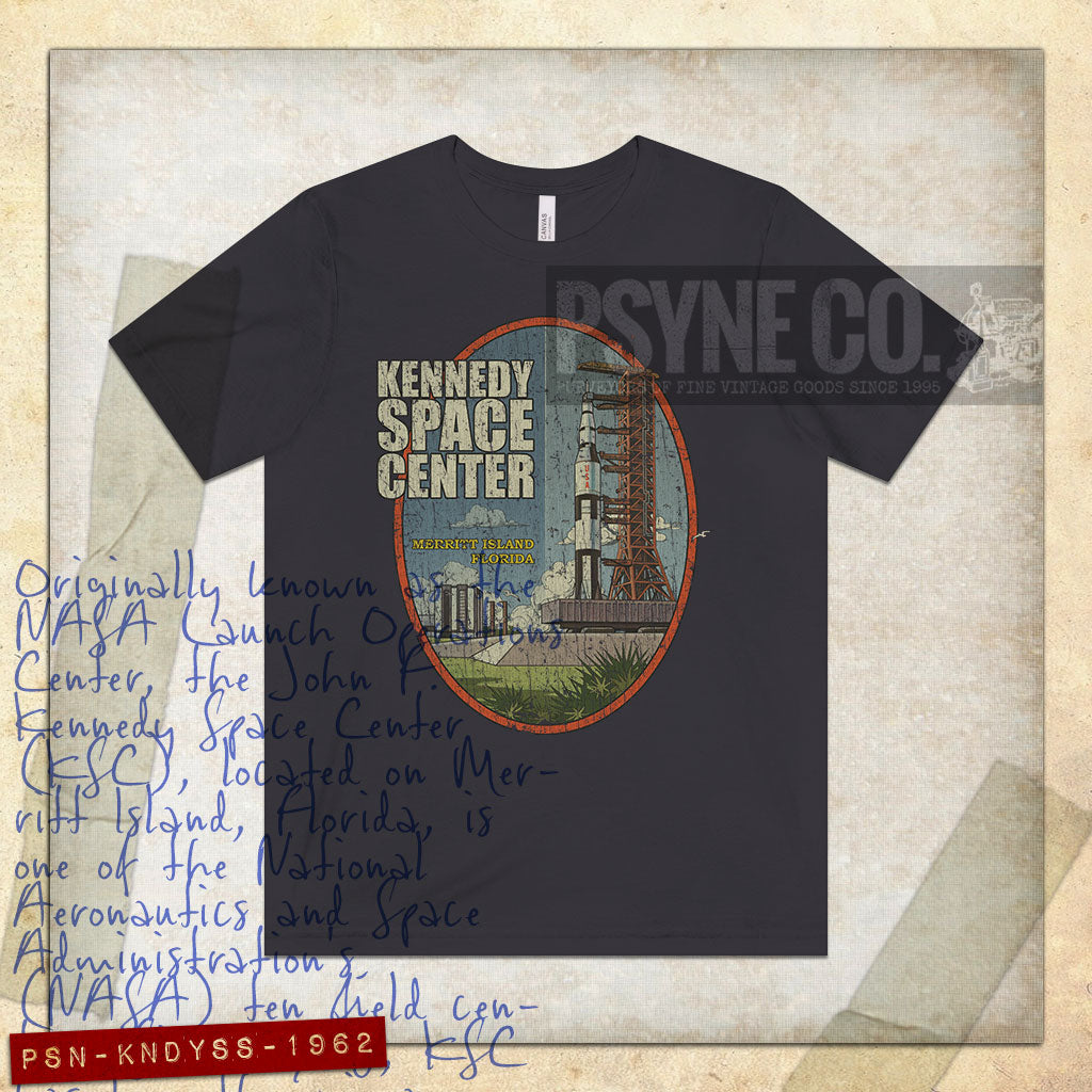 Kennedy Space Center 1962 Vintage Men's T-Shirt