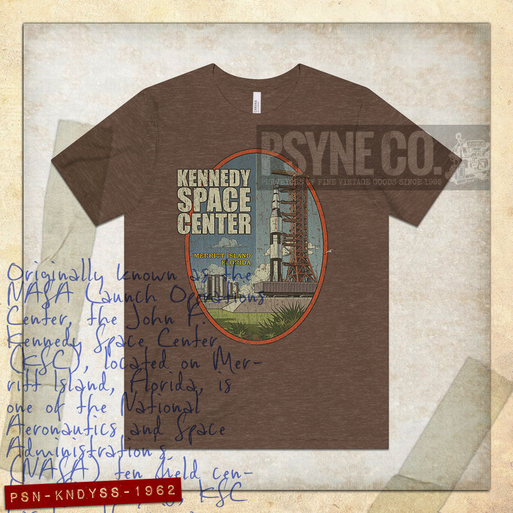 Kennedy Space Center 1962 Vintage Men's T-Shirt