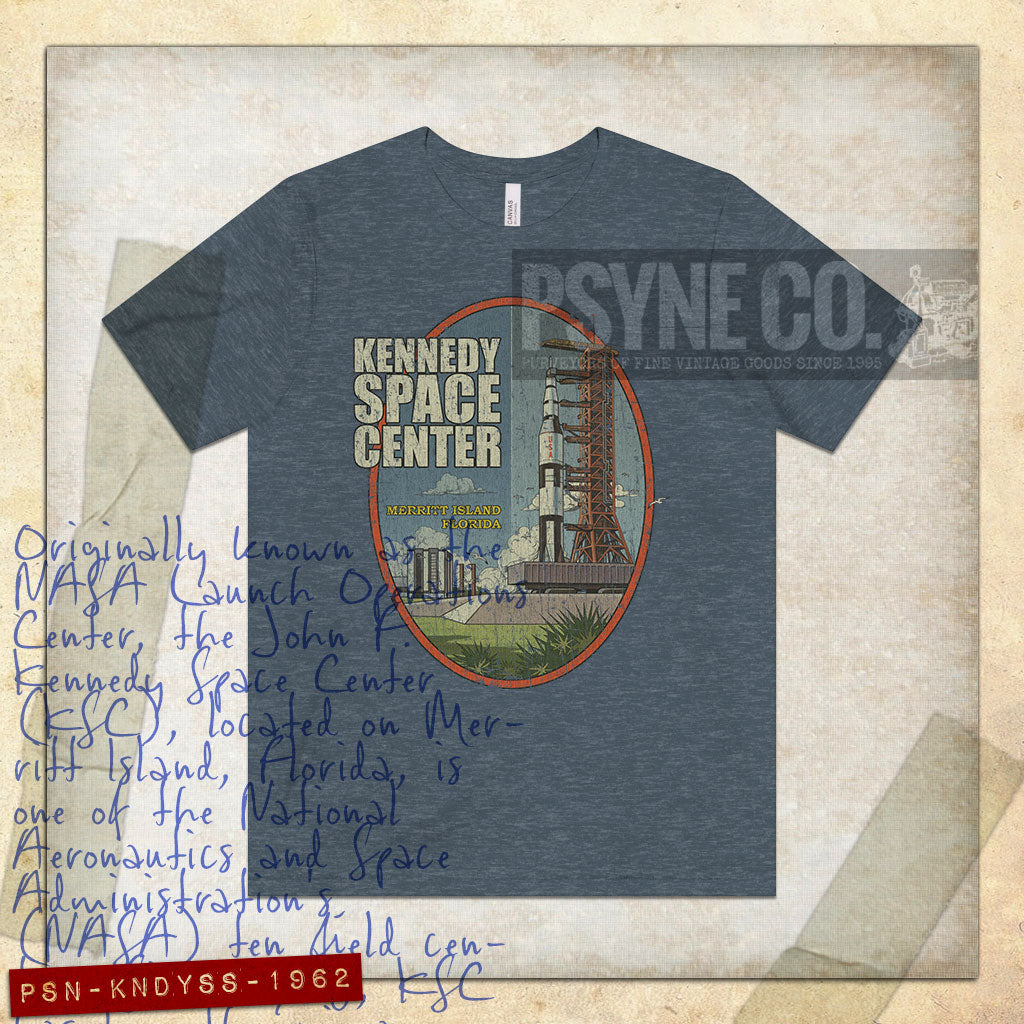 Kennedy Space Center 1962 Vintage Men's T-Shirt