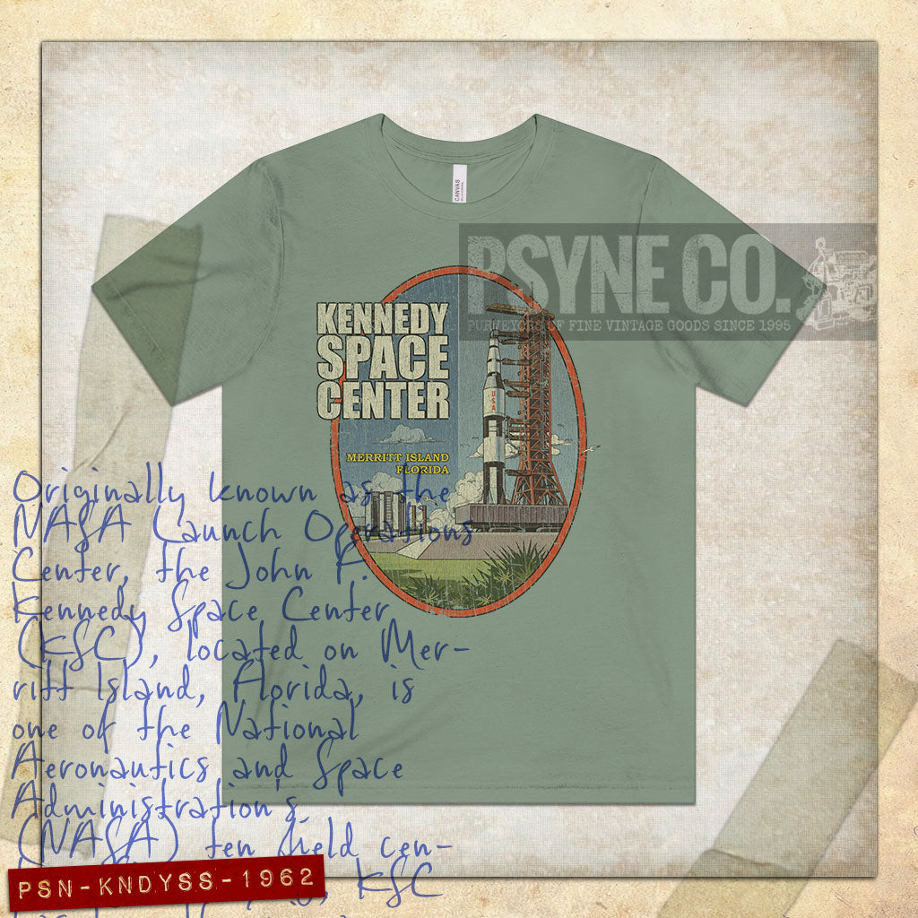 Kennedy Space Center 1962 Vintage Men's T-Shirt