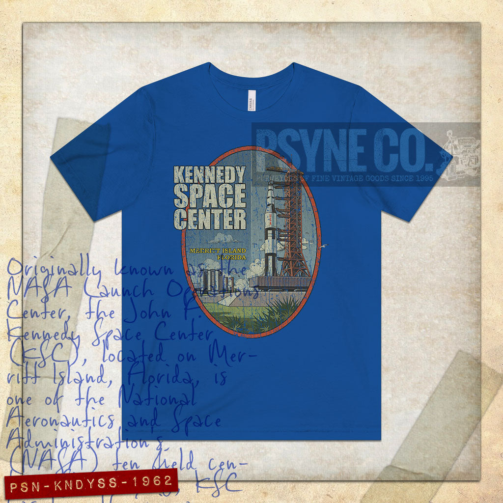 Kennedy Space Center 1962 Vintage Men's T-Shirt