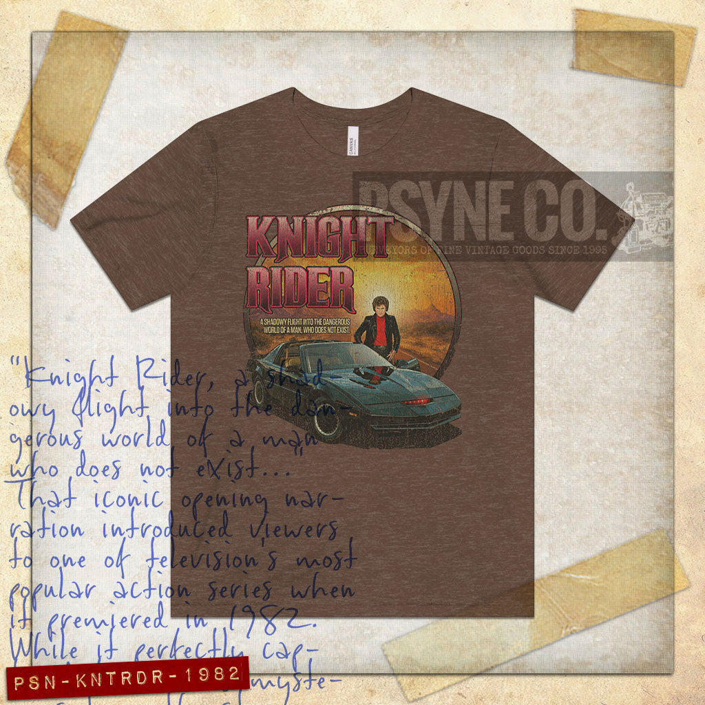 Knight Rider 1982 Vintage Men’s T-Shirt