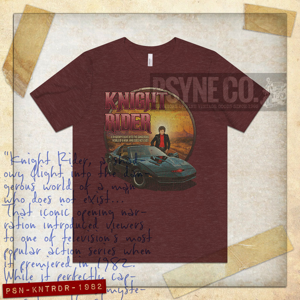 Knight Rider 1982 Vintage Men’s T-Shirt