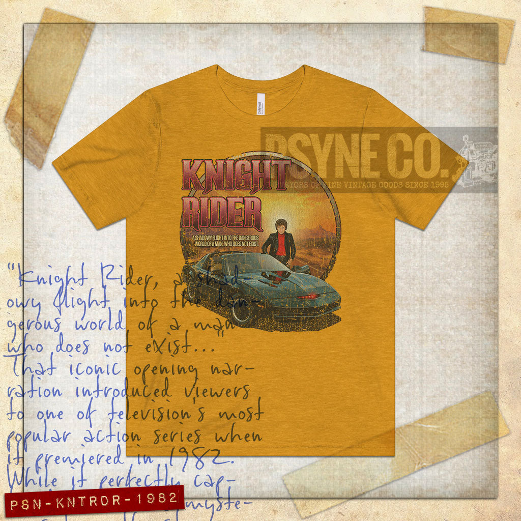 Knight Rider 1982 Vintage Men’s T-Shirt