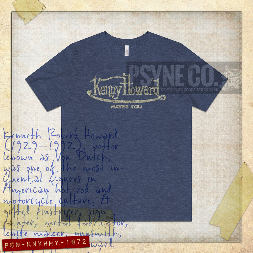Kenny Howard Hates You 1992 Vintage Men’s T-Shirt
