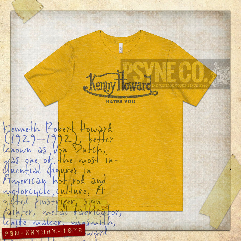 Kenny Howard Hates You 1992 Vintage Men’s T-Shirt