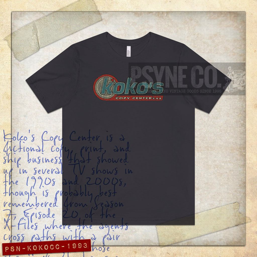 Koko's Copy Center 1993 Vintage Men's T-Shirt