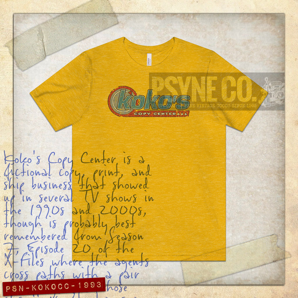 Koko's Copy Center 1993 Vintage Men's T-Shirt