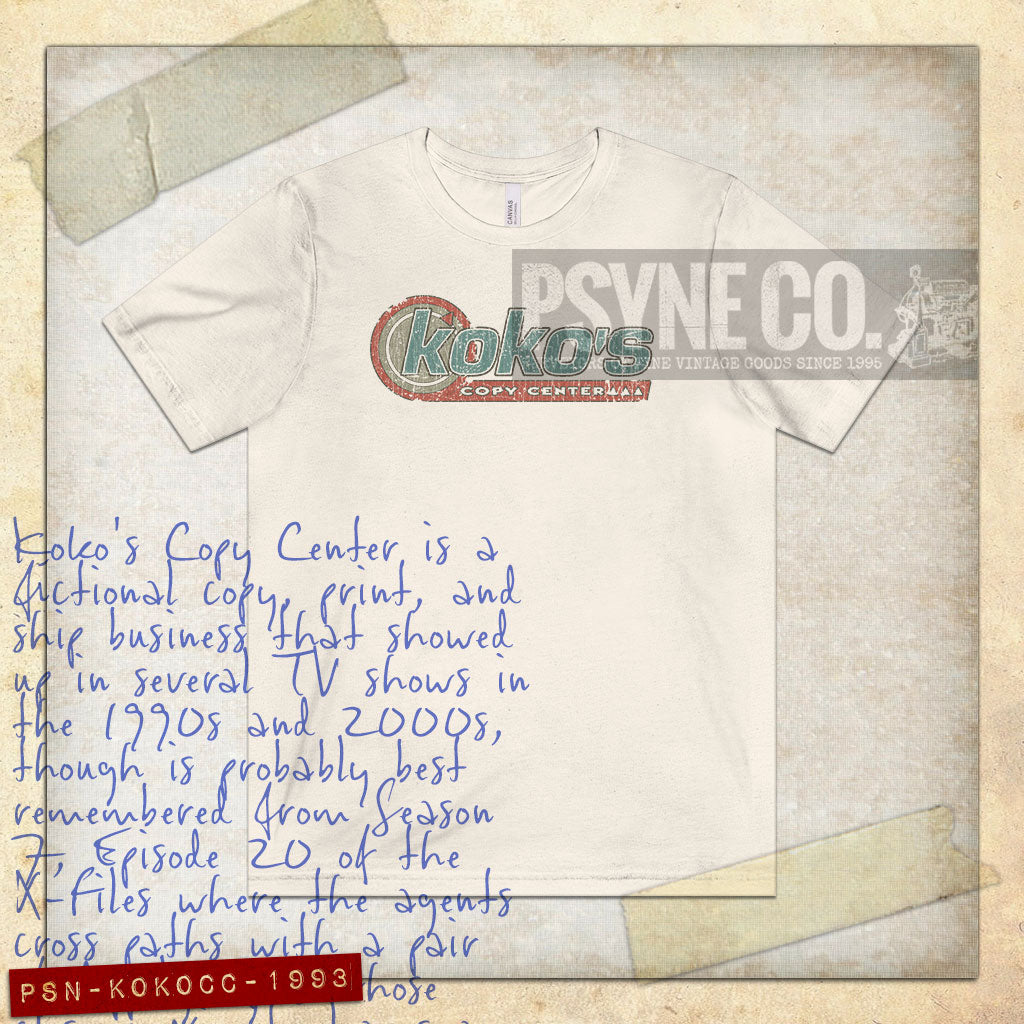 Koko's Copy Center 1993 Vintage Men's T-Shirt