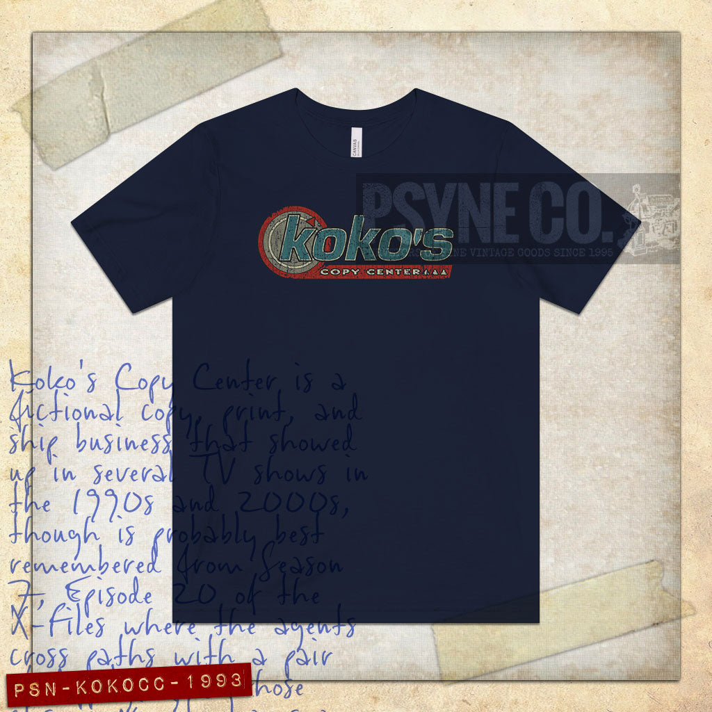 Koko's Copy Center 1993 Vintage Men's T-Shirt
