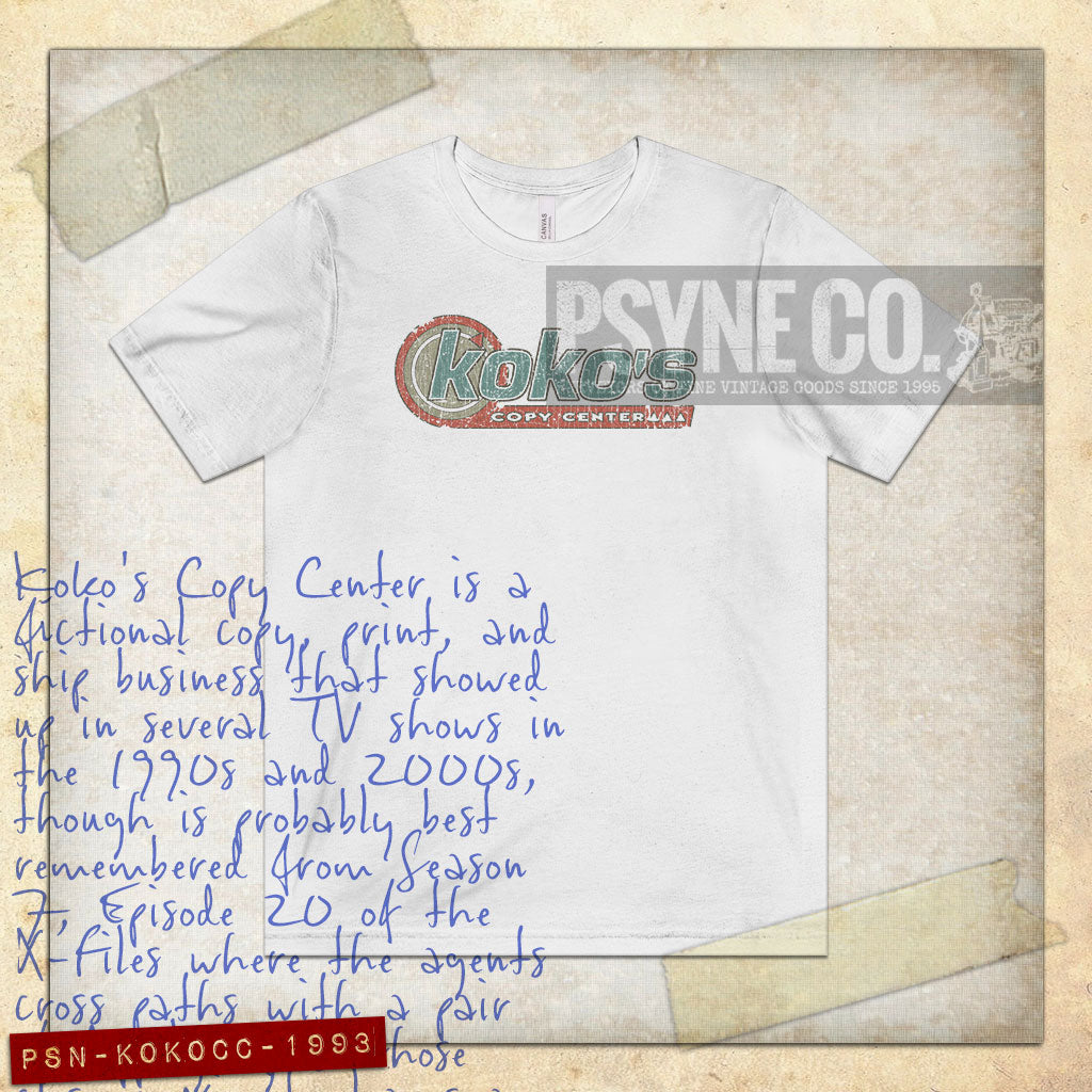Koko's Copy Center 1993 Vintage Men's T-Shirt