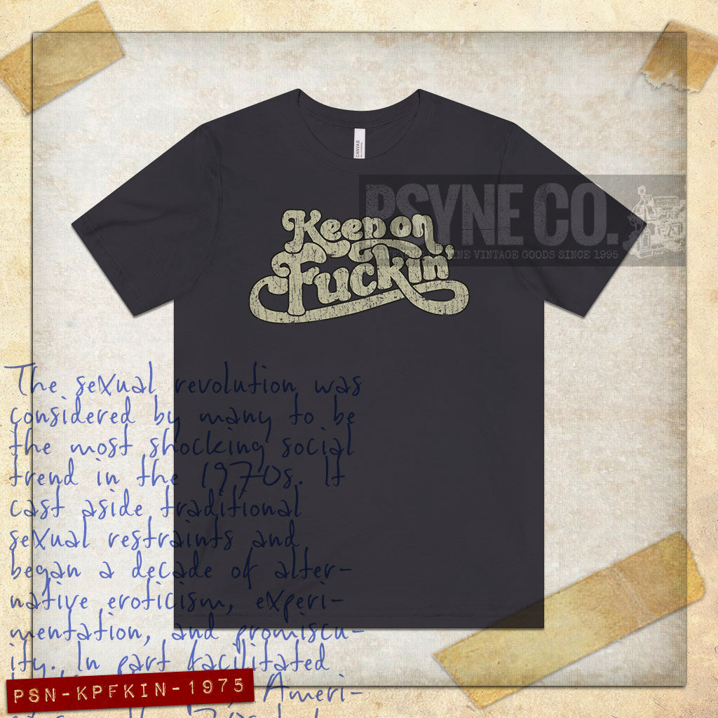 Keep On Fuckin’ 1975 Vintage Men's T-Shirt