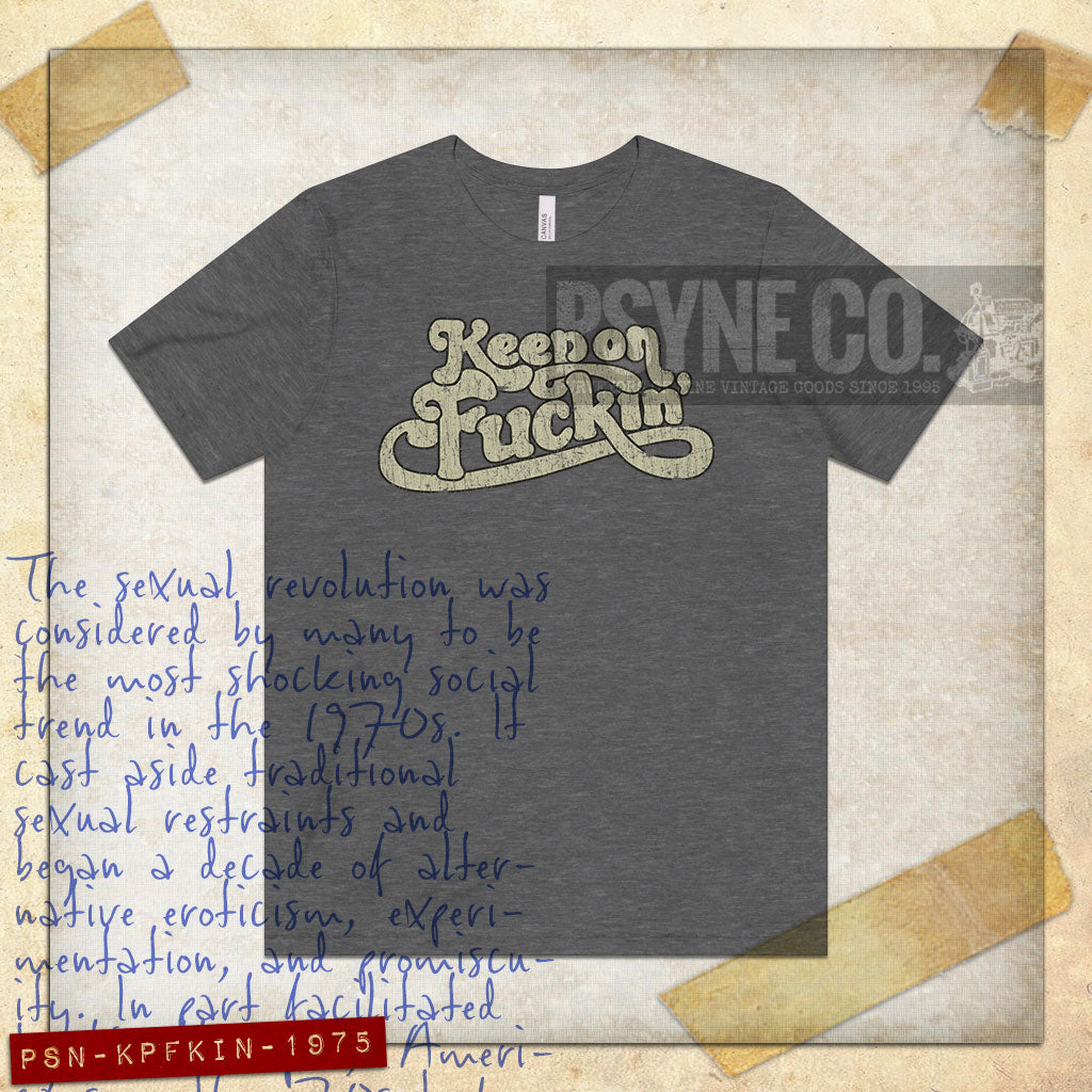 Keep On Fuckin’ 1975 Vintage Men's T-Shirt