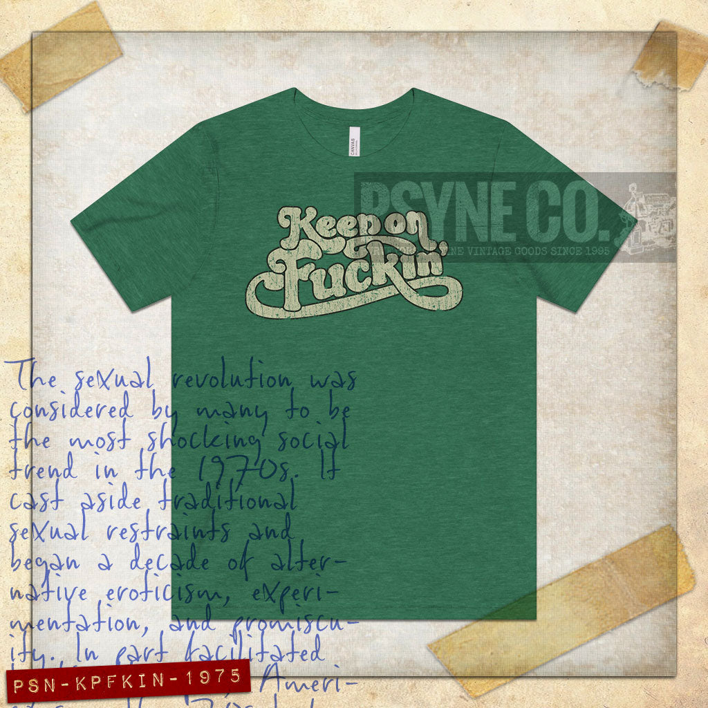 Keep On Fuckin’ 1975 Vintage Men's T-Shirt